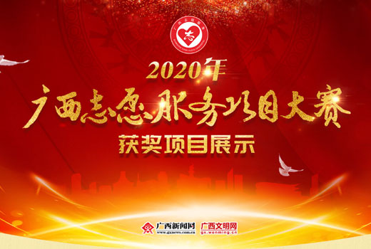 2020年广西志愿服务项目大赛获奖项目展示